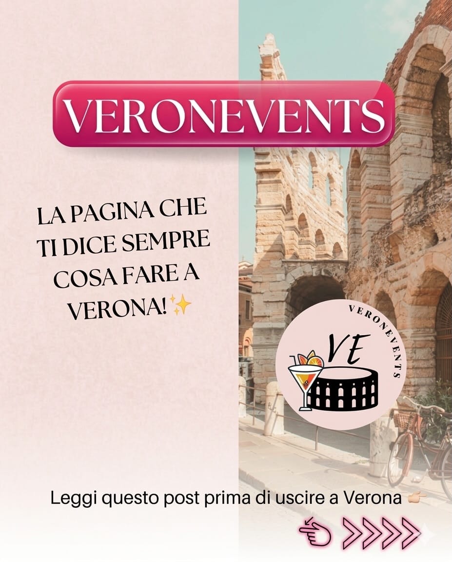 Post 5 by Veronevents ➰ Eventi a Verona ➰ aperitivi e serate Verona on Instagram (carousel)