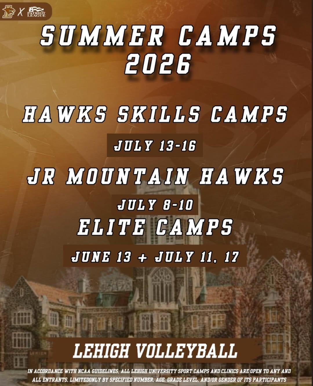 Post 10 by Lehigh University Volleyball on Instagram (image)