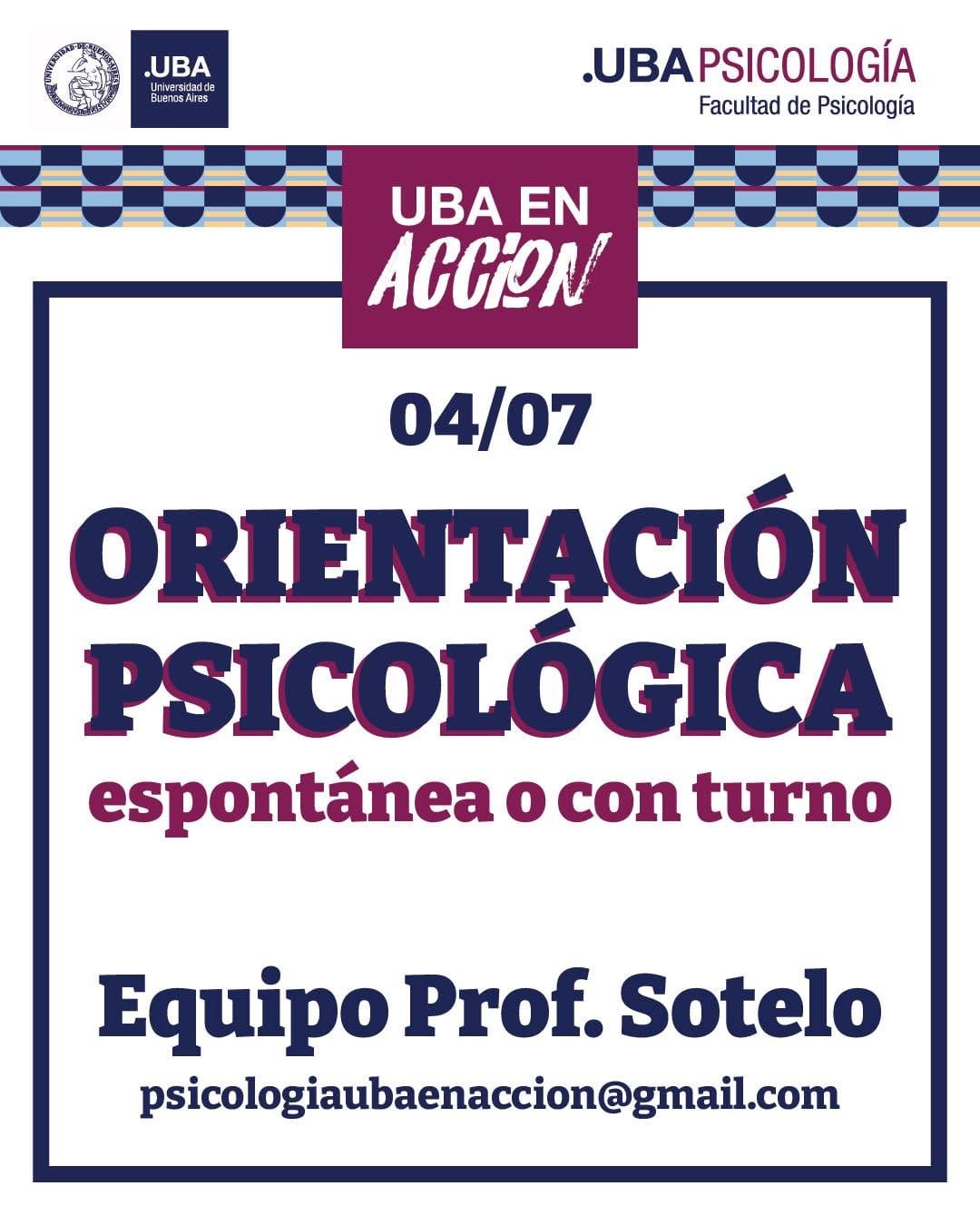 Post 3 by UBA PSICOLOGIA on Instagram (carousel)