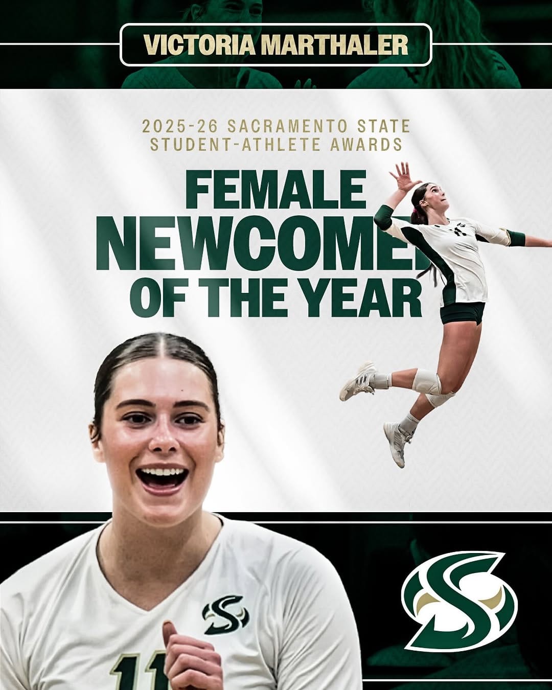 Post 1 by Sacramento State Volleyball on Instagram (image)