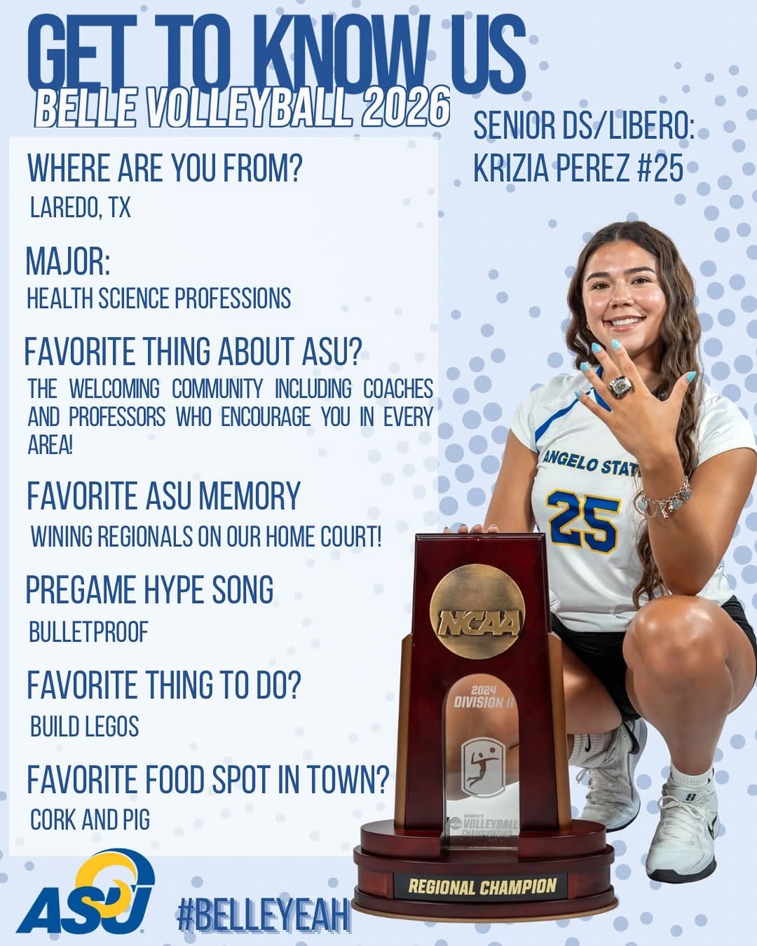 Post 10 by ASU Volleyball on Instagram (image)