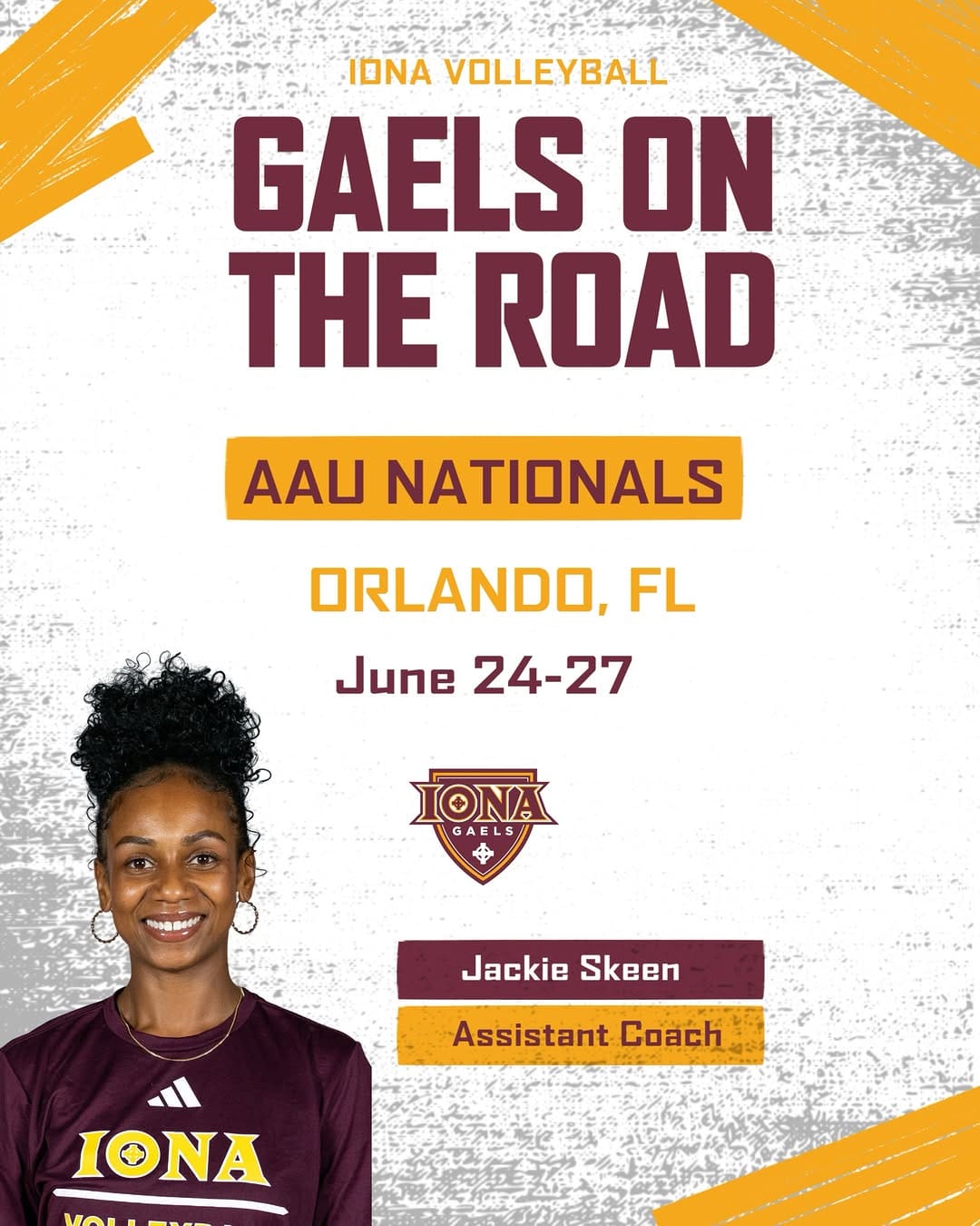 Post 8 by Iona University Volleyball on Instagram (image)