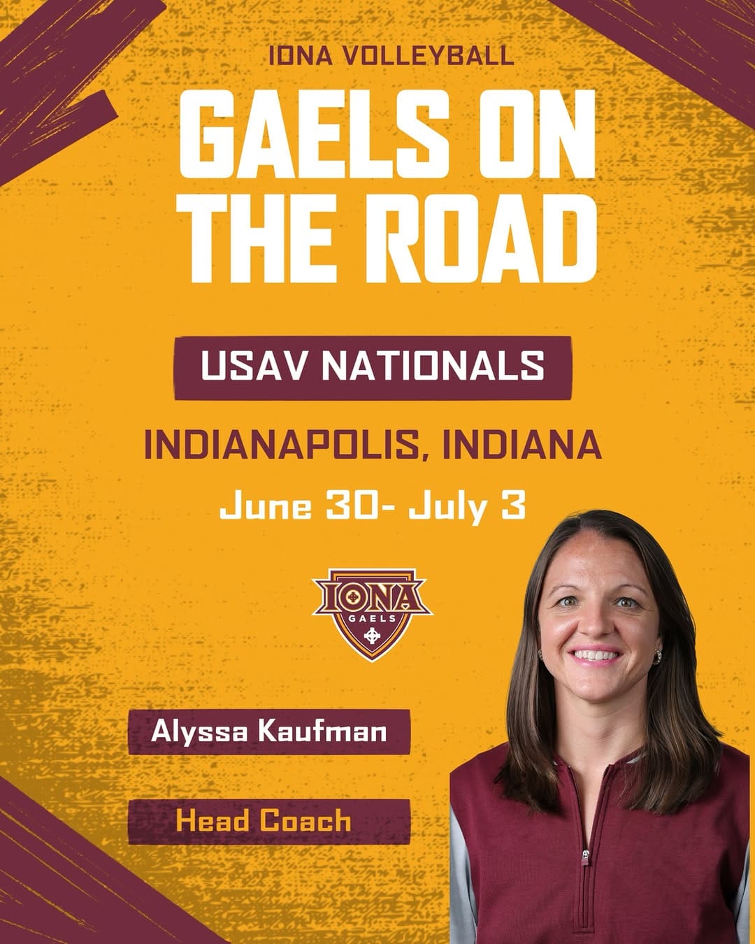 Post 3 by Iona University Volleyball on Instagram (image)