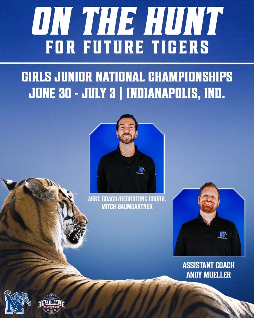 Post 2 by Memphis Volleyball on Instagram (image)
