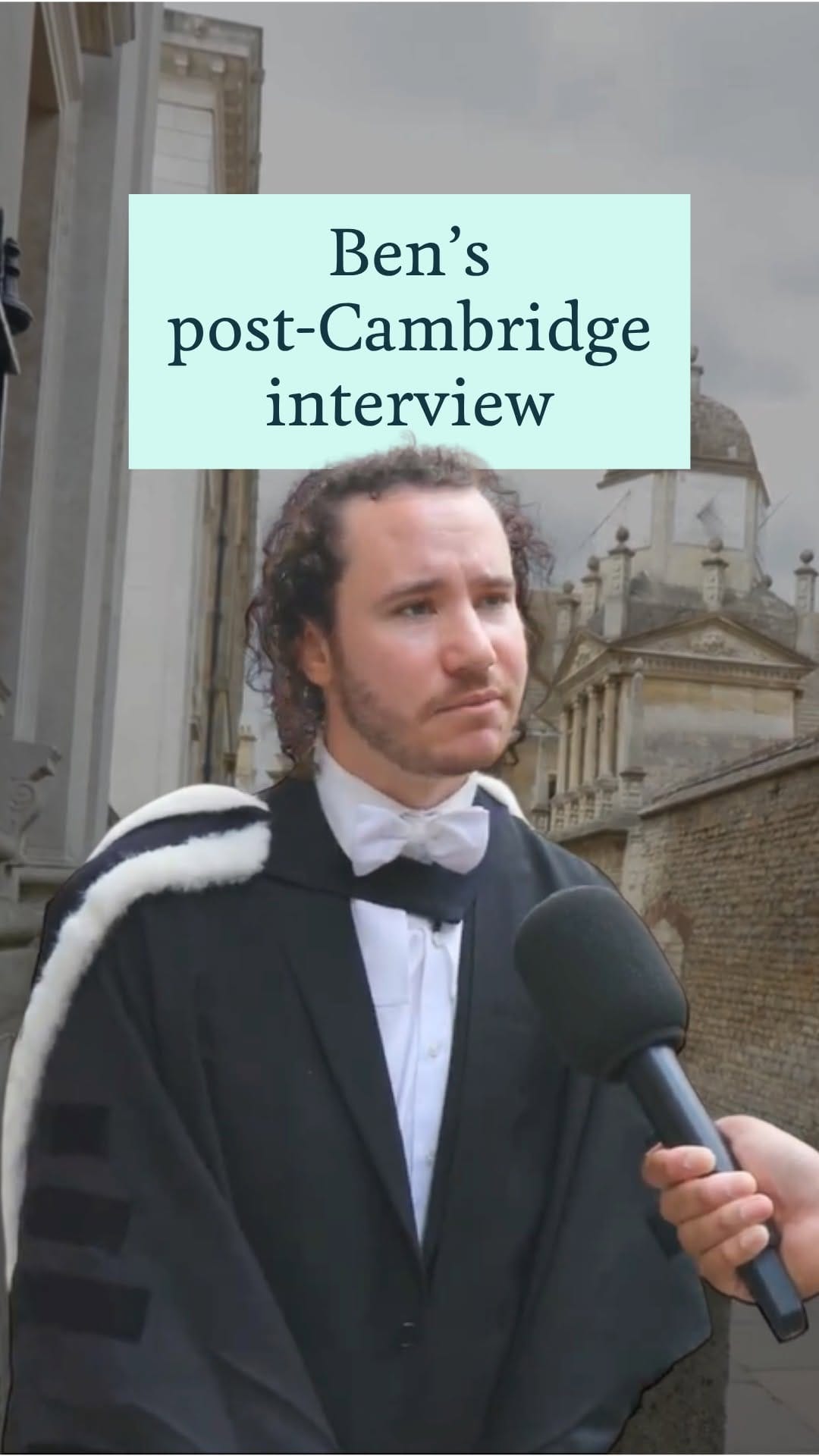Post 1 by Clare College on Instagram (video)