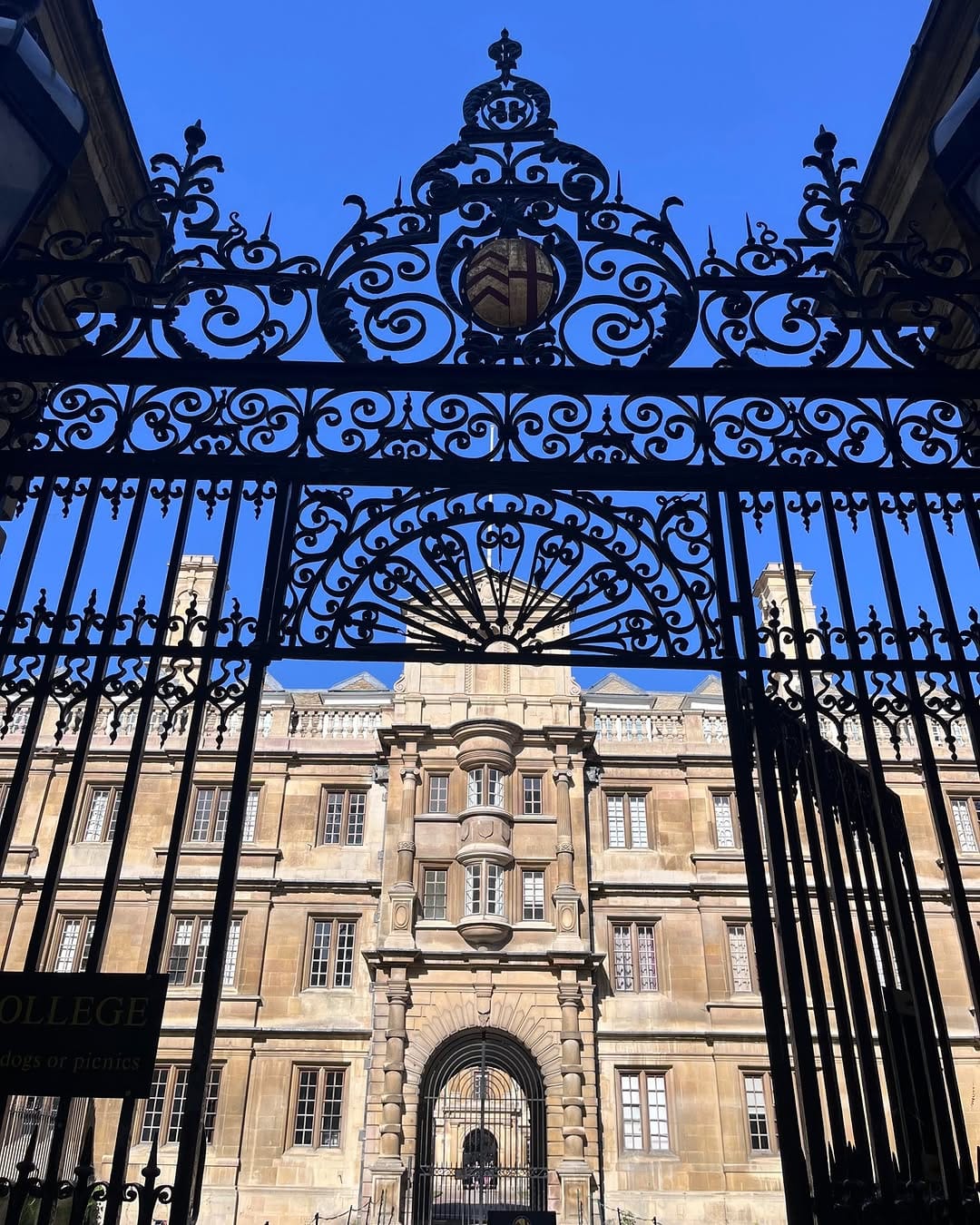 Post 4 by Clare College on Instagram (image)