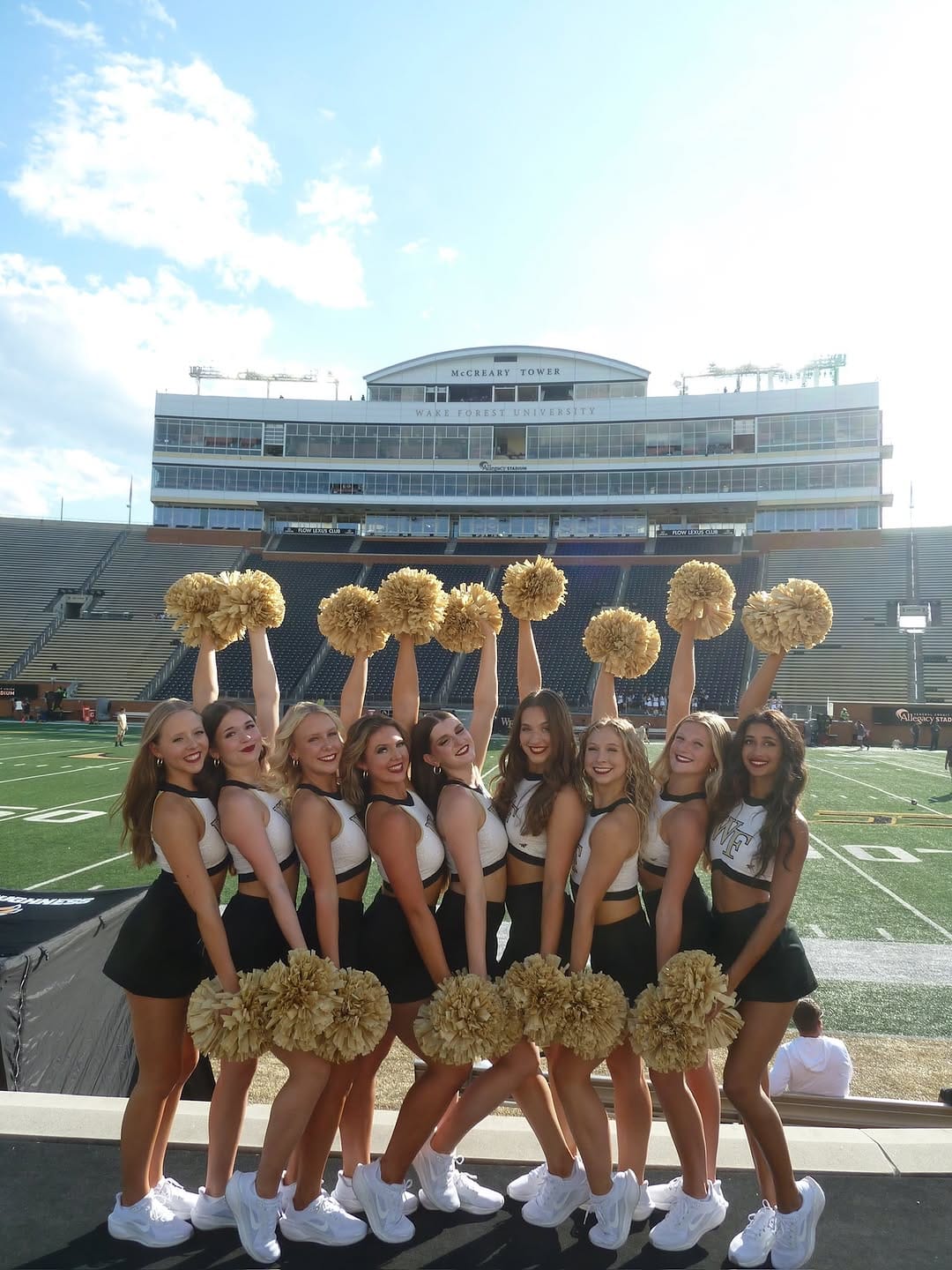 Post 10 by Wake Forest Dance Team on Instagram (carousel)
