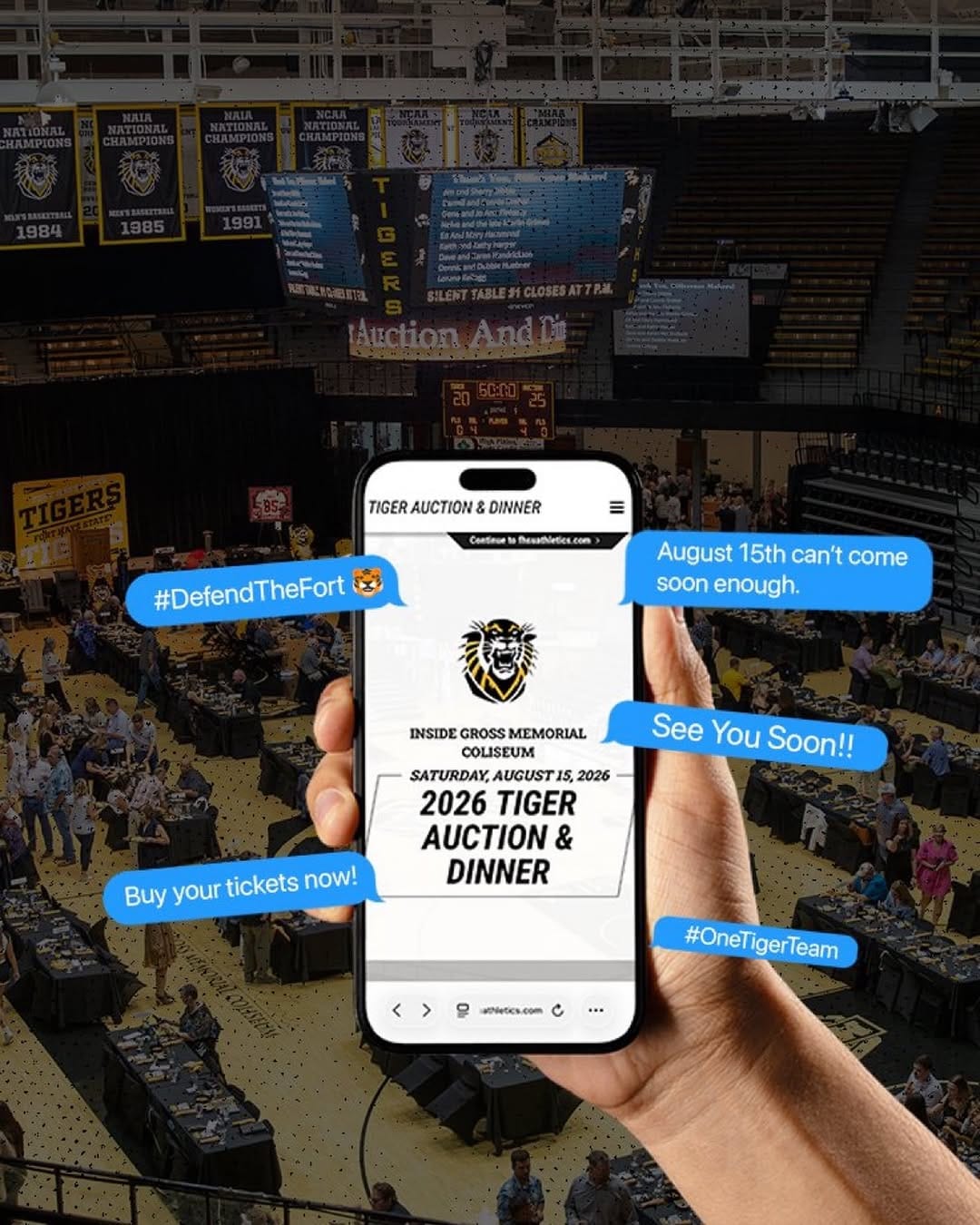 Post 2 by FHSU Athletics on Instagram (image)