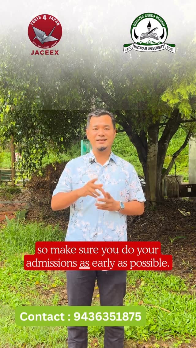 Post 1 by Mizoram University on Instagram (video)