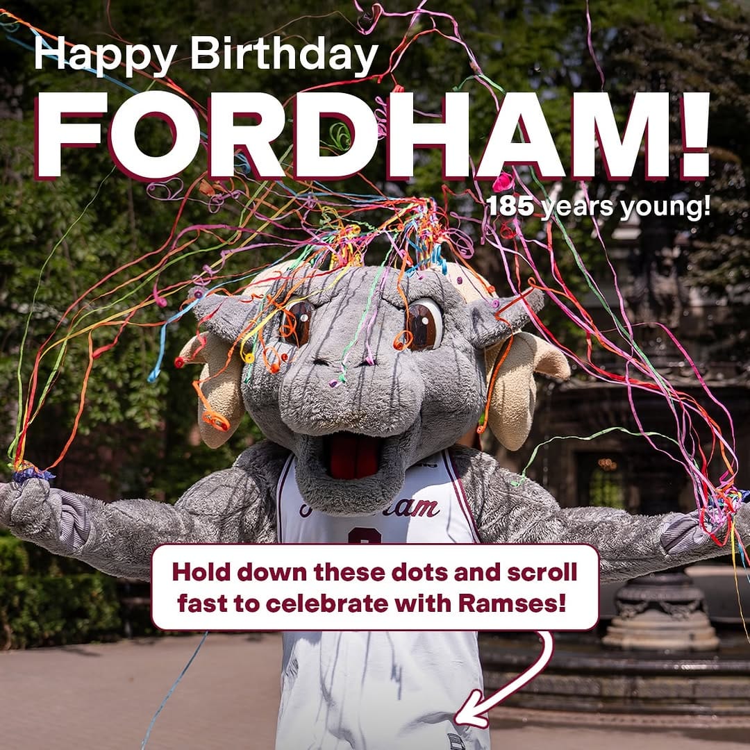 Post 3 by Fordham Alumni on Instagram (carousel)