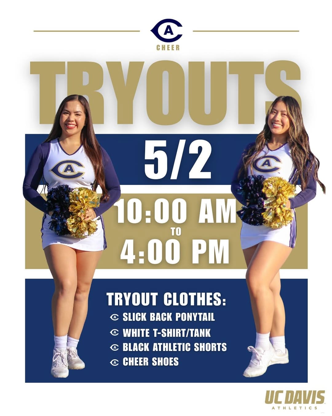 Post 5 by UC Davis Cheer on Instagram (image)