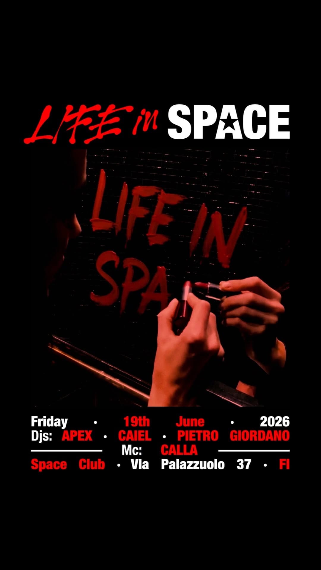 Post 7 by S P A C E   C L U B on Instagram (video)