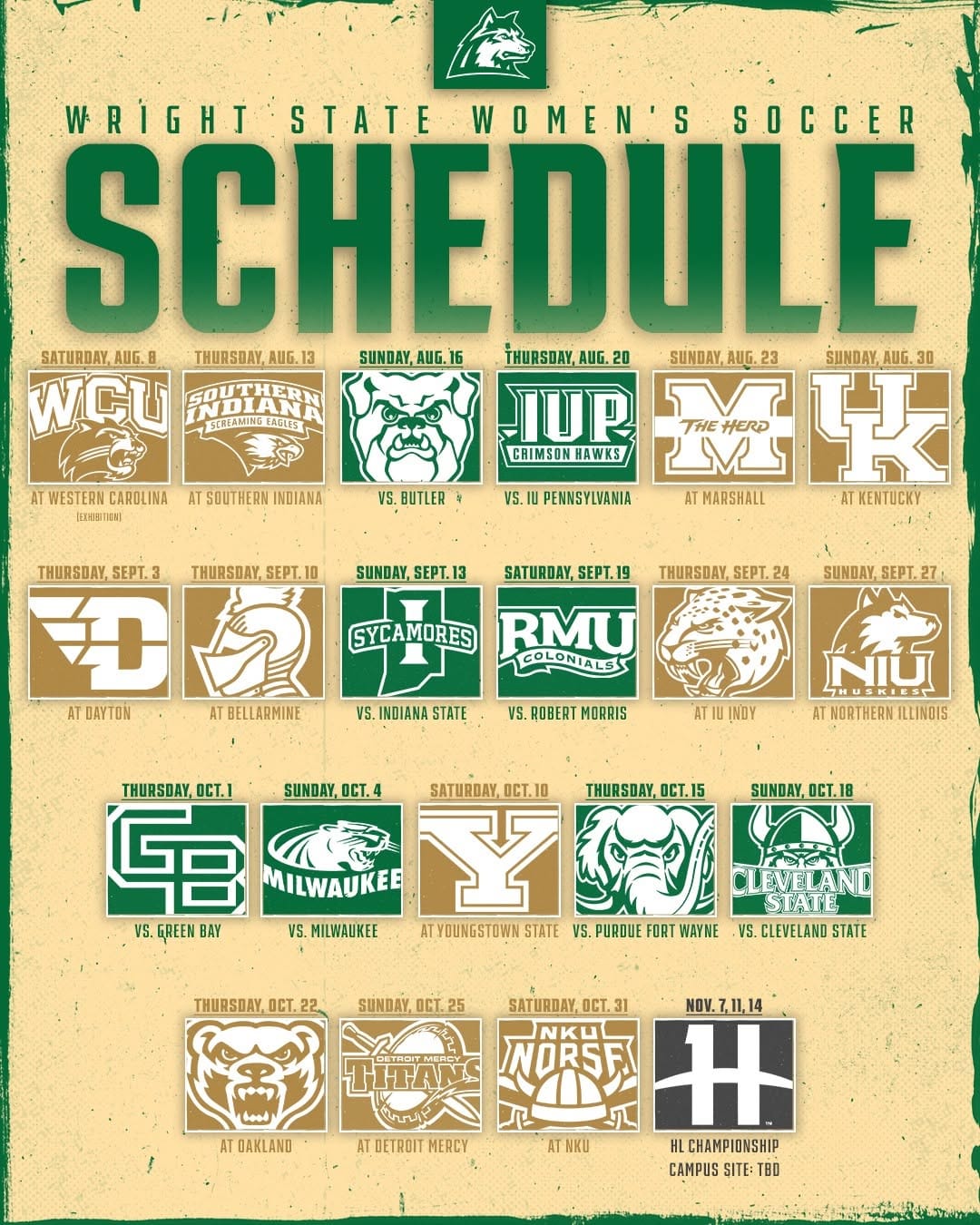 Post 9 by Wright State Raiders on Instagram (image)