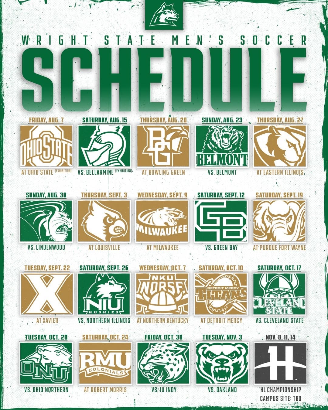 Post 10 by Wright State Raiders on Instagram (image)