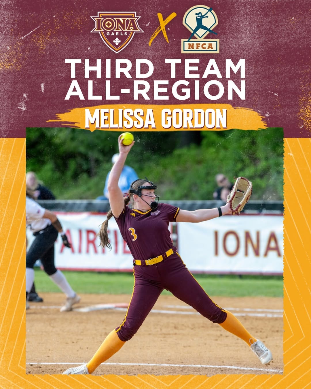 Post 3 by Iona University Softball on Instagram (image)