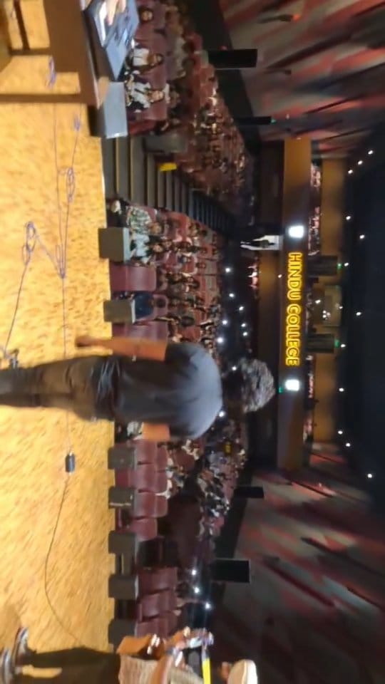 Post 9 by Hindu College, DU on Instagram (video)