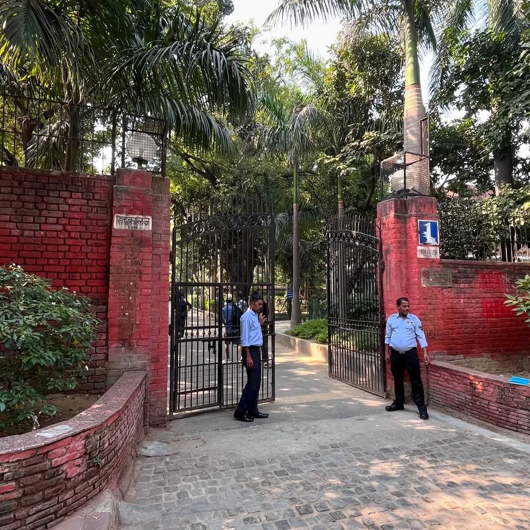 Post 10 by Hindu College, DU on Instagram (carousel)