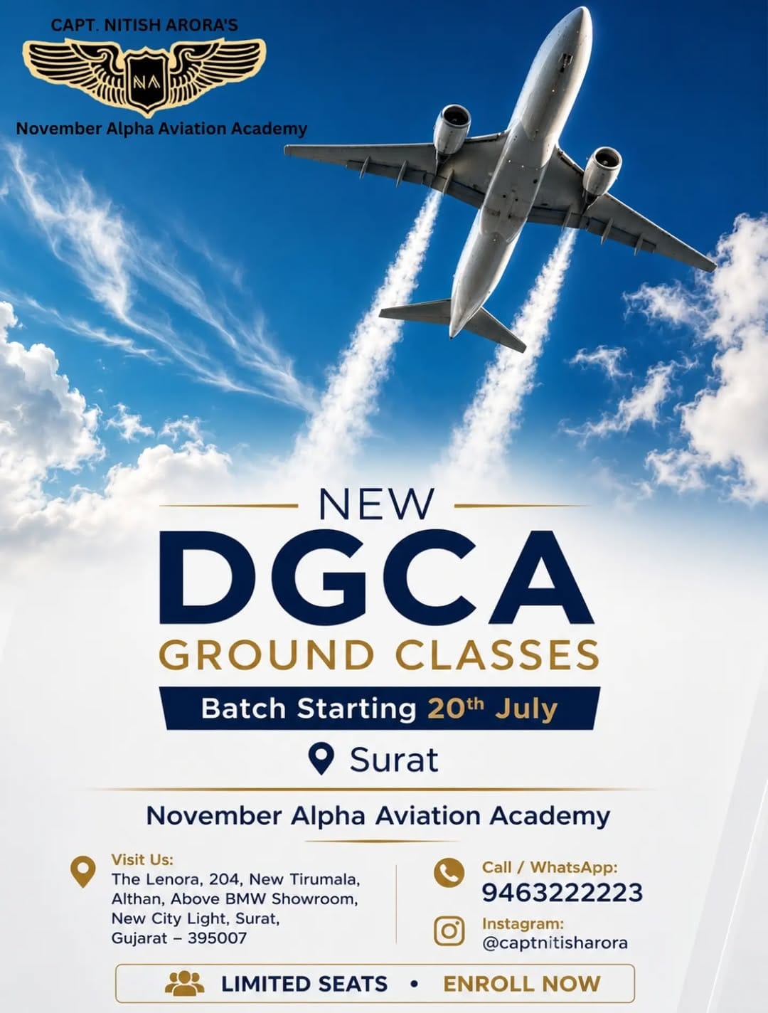 Post 1 by NOVEMBER ALPHA AVIATION ACADEMY (NAAA) on Instagram (image)