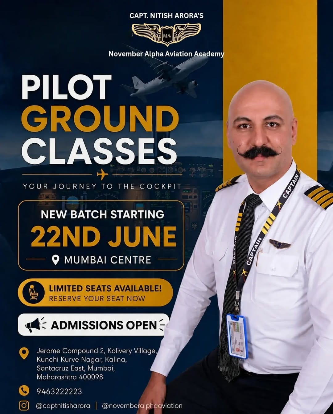 Post 8 by NOVEMBER ALPHA AVIATION ACADEMY (NAAA) on Instagram (image)