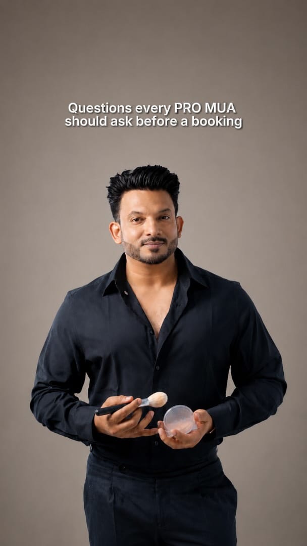 Post 1 by Unaid Ansari | Makeup Artist on Instagram (video)