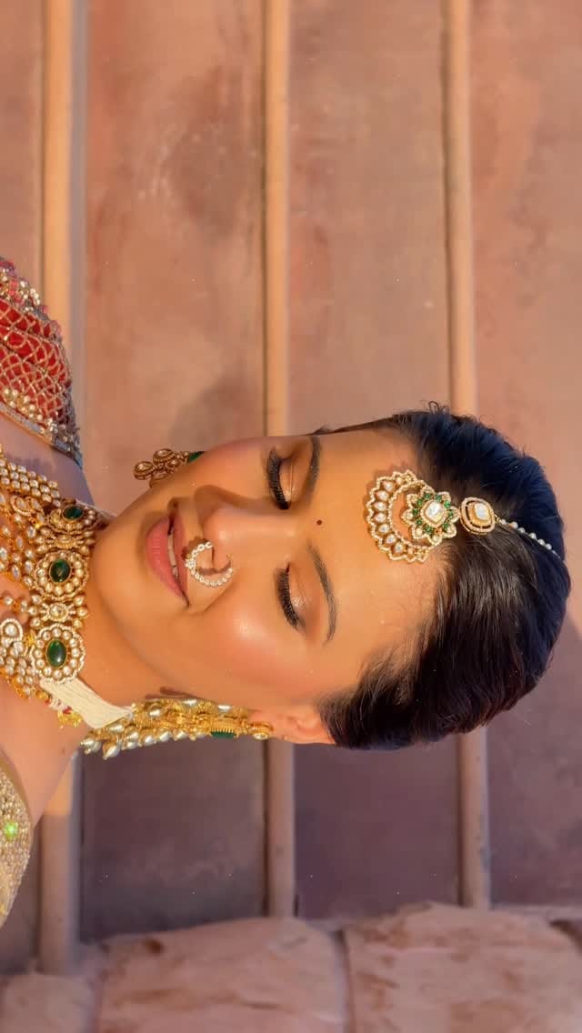 Post 2 by Ashita | Jodhpur| Jaipur| Udaipur Makeup Artist💫 on Instagram (video)