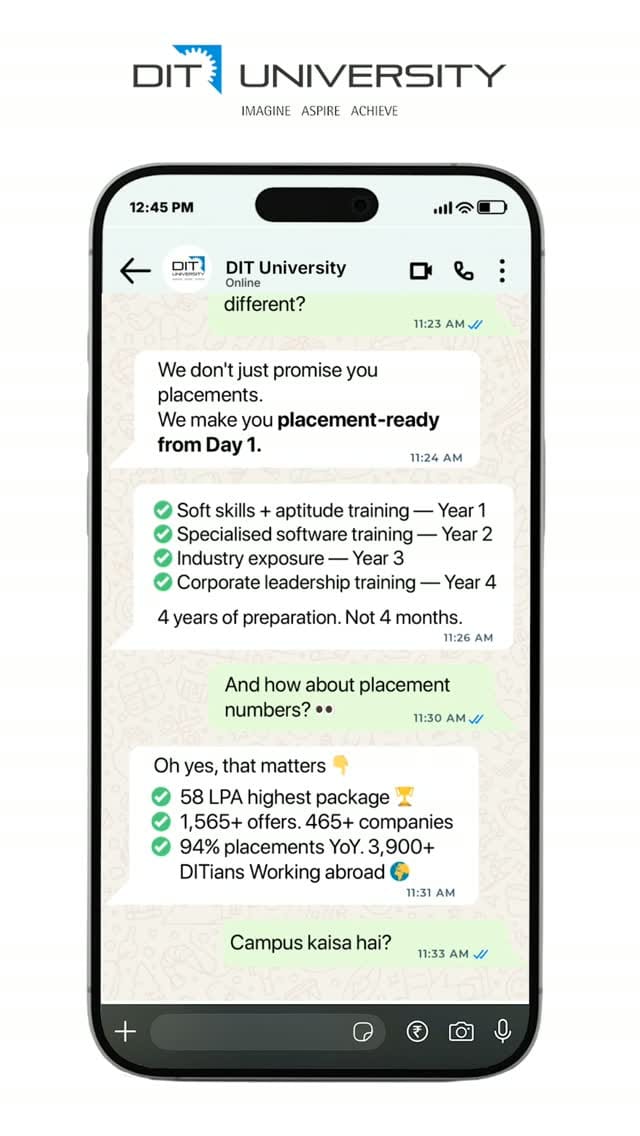 Post 1 by DIT University on Instagram (video)