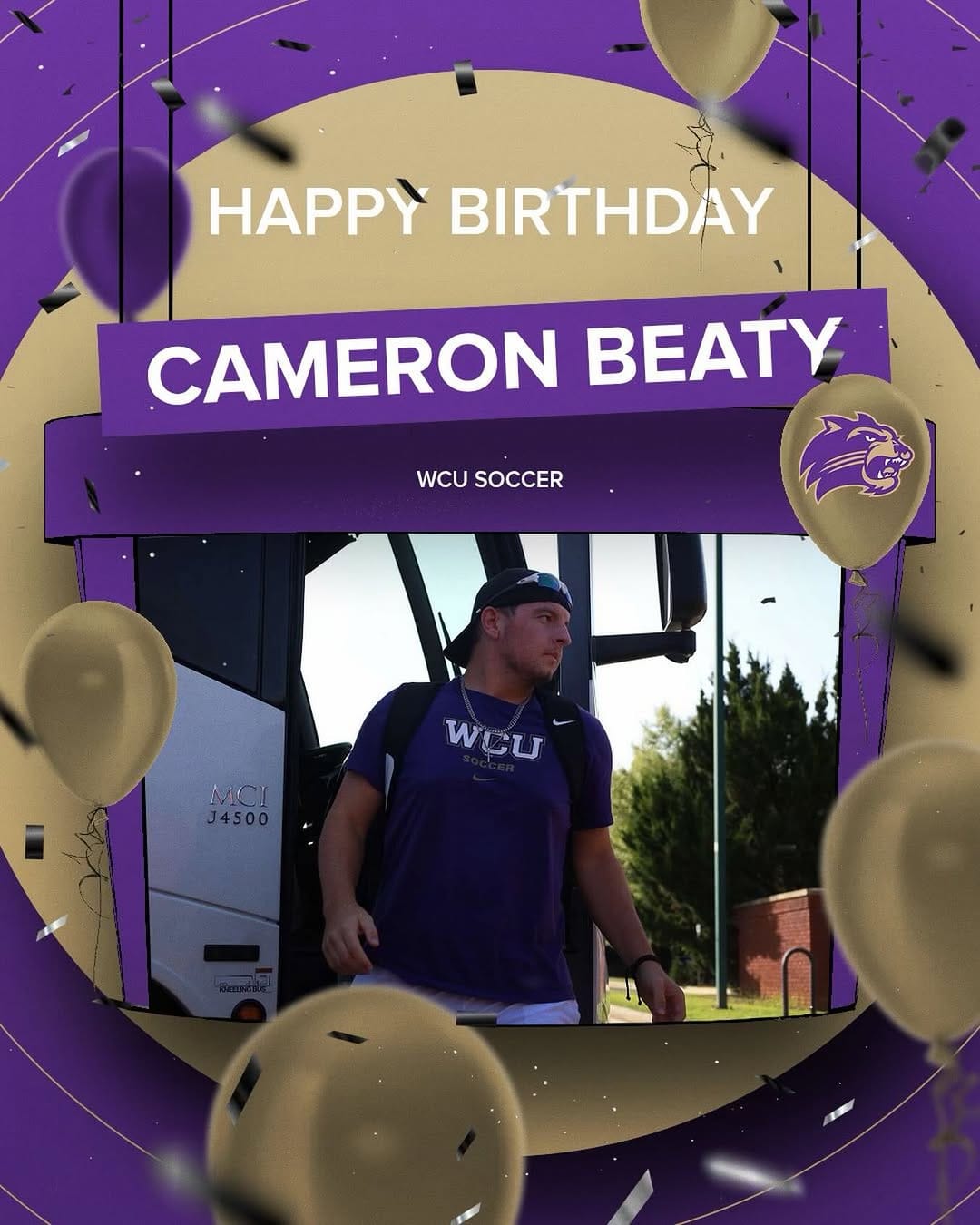 Post 9 by Western Carolina University Women’s Soccer on Instagram (image)