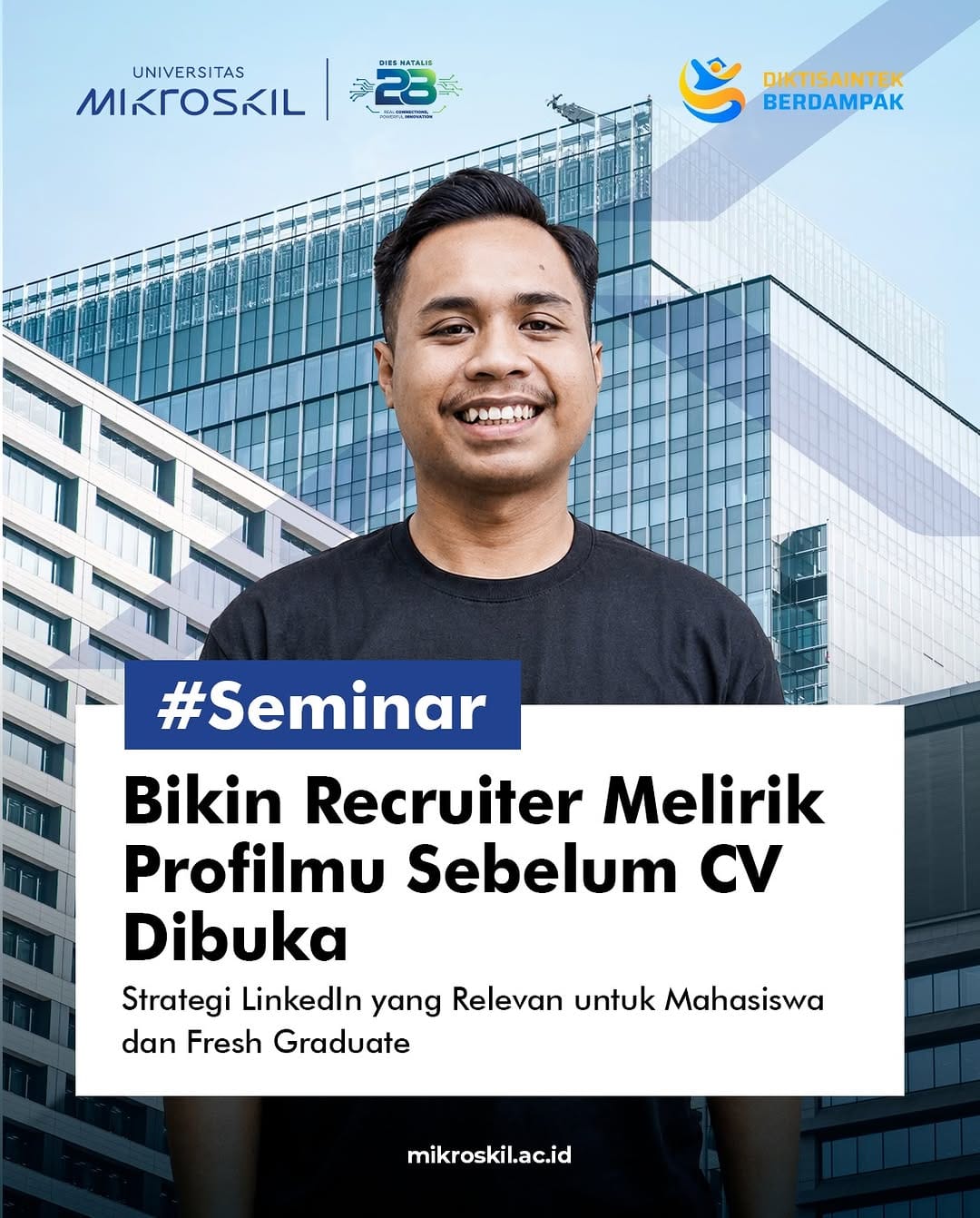 Post 1 by Universitas Mikroskil Medan on Instagram (carousel)