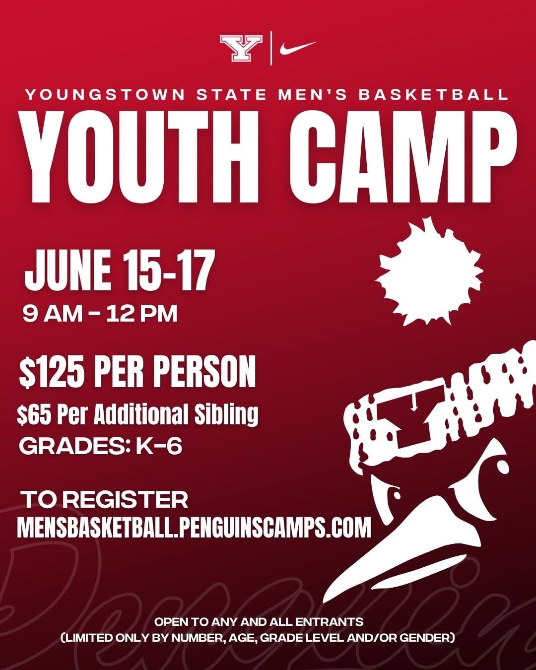 Post 4 by YSU Men's Basketball on Instagram (image)