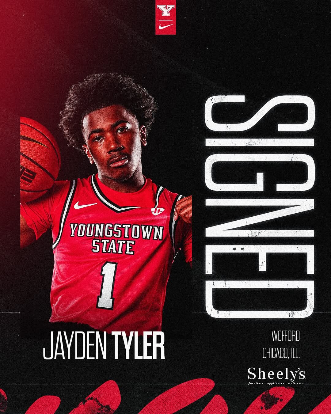 Post 8 by YSU Men's Basketball on Instagram (image)
