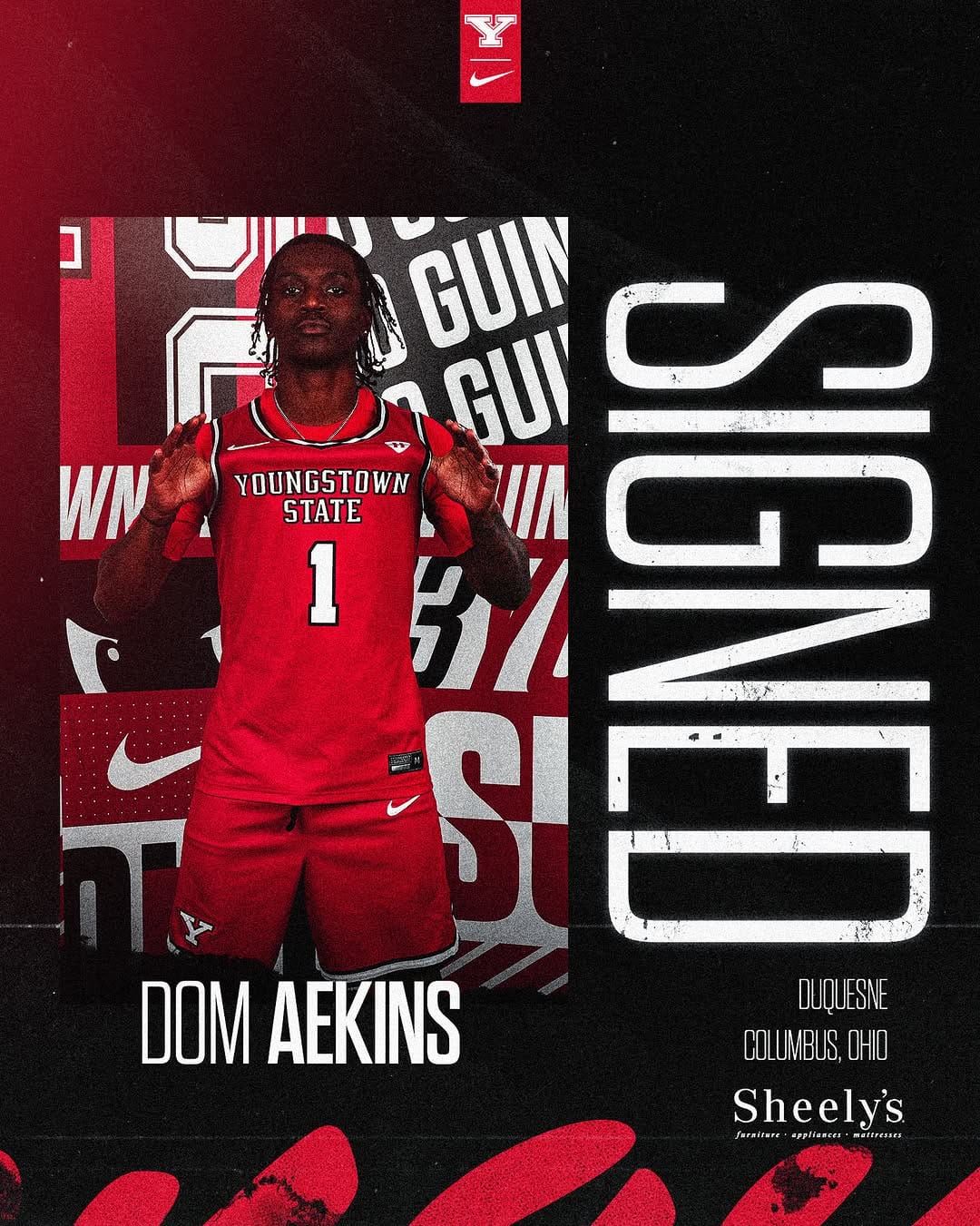 Post 10 by YSU Men's Basketball on Instagram (image)