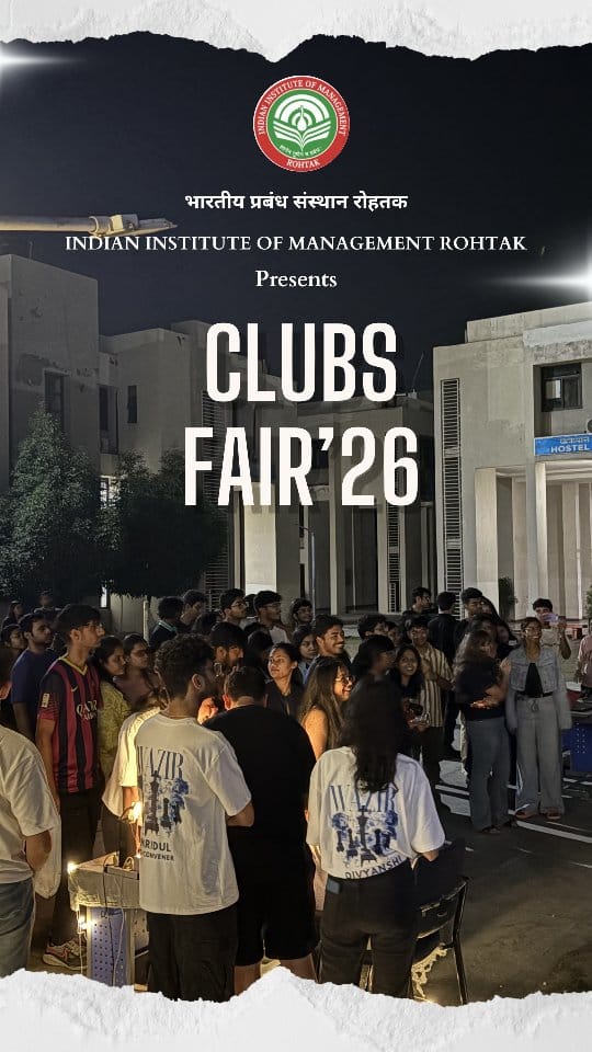 Post 9 by IIM Rohtak on Instagram (video)