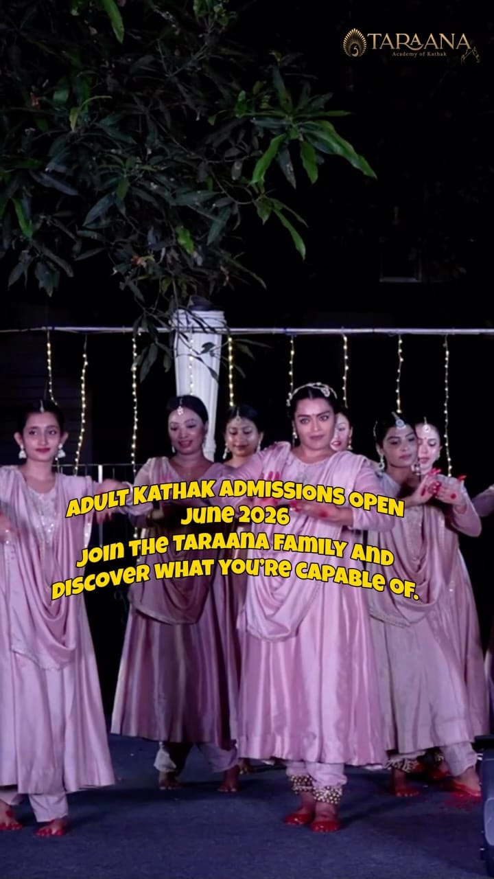 Post 6 by Taraana Academy Of Kathak on Instagram (video)