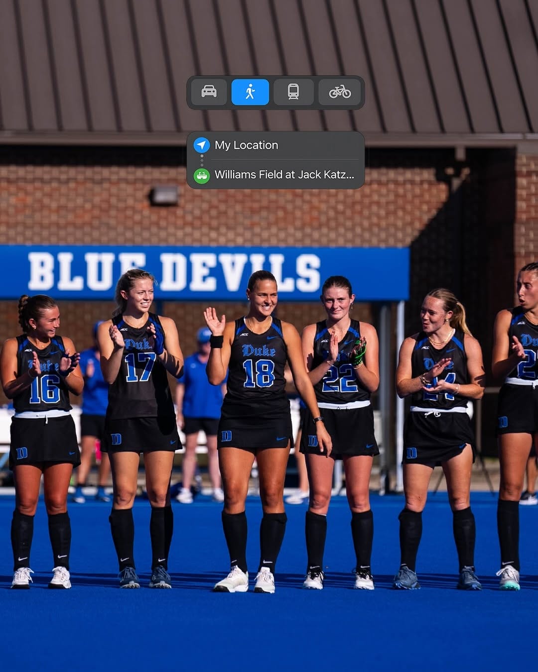 Post 3 by Duke Field Hockey on Instagram (carousel)