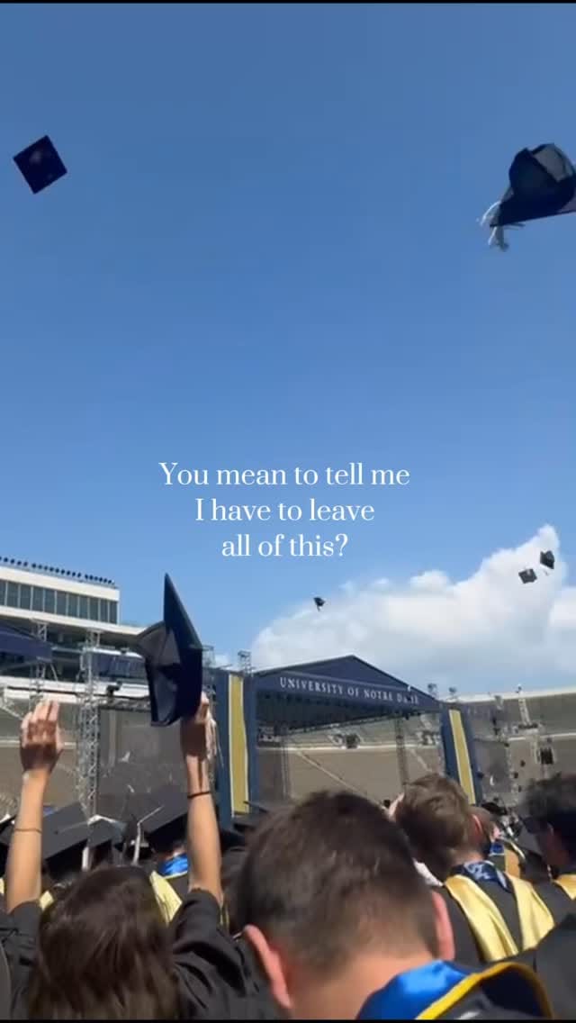 Post 10 by Notre Dame Business on Instagram (video)