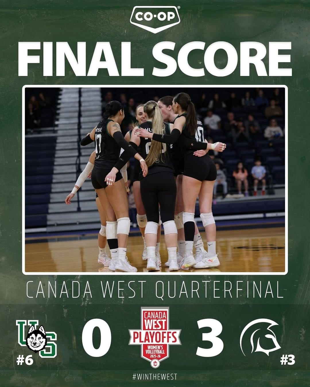 Post 6 by UofS Women's Volleyball on Instagram (image)