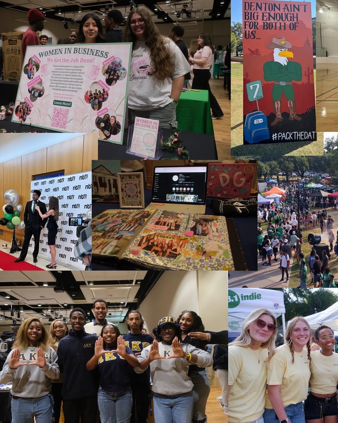 Post 6 by UNT Student Activities on Instagram (carousel)
