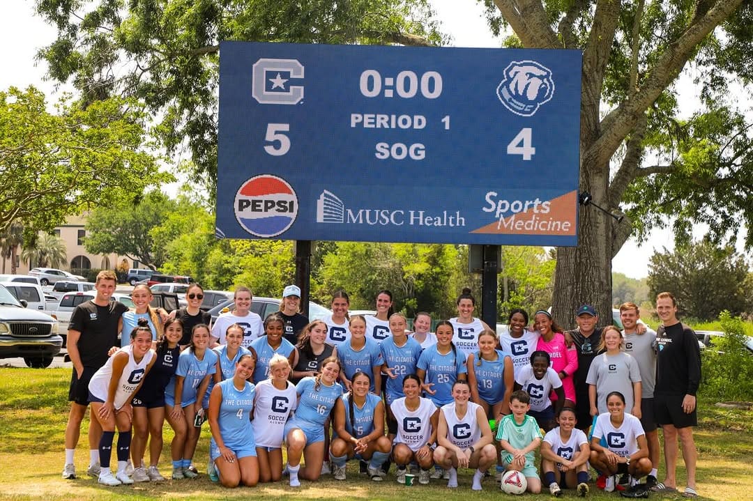 Post 9 by The Citadel Women's Soccer on Instagram (image)