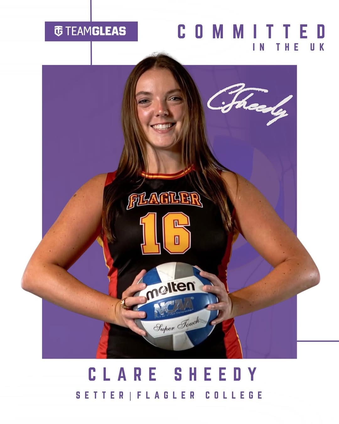 Post 1 by Flagler Volleyball on Instagram (image)
