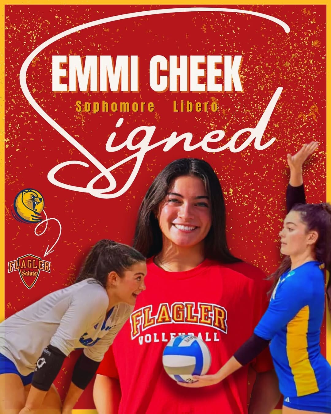 Post 10 by Flagler Volleyball on Instagram (image)