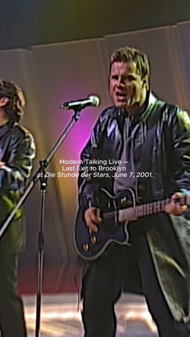 Post 3 by Modern Talking Official on Instagram (video)