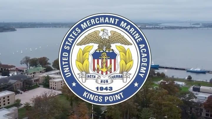 Post 10 by U.S. Merchant Marine Academy, Kings Point on Instagram (video)