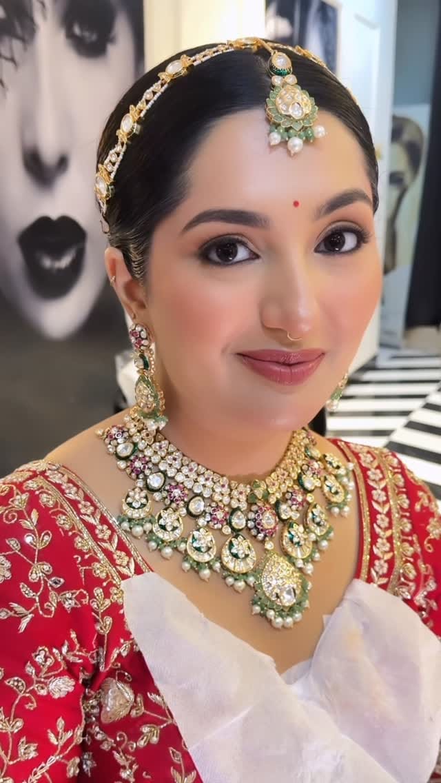 Post 5 by Kajal bansal | Jaipur makeup artist on Instagram (video)
