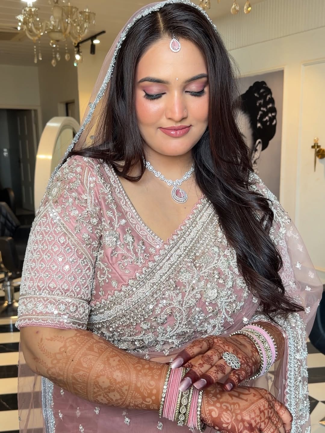 Post 1 by Kajal bansal | Jaipur makeup artist on Instagram (carousel)