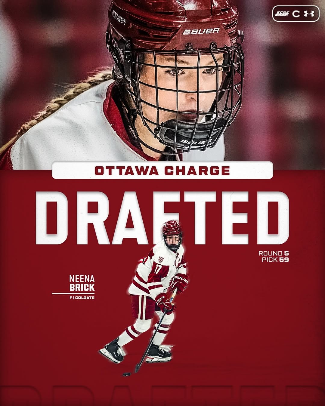 Post 3 by Colgate Women's Ice Hockey on Instagram (image)
