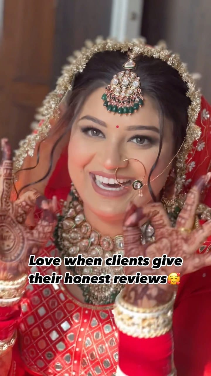 Post 10 by Gunjan Sabharwal Mua on Instagram (video)