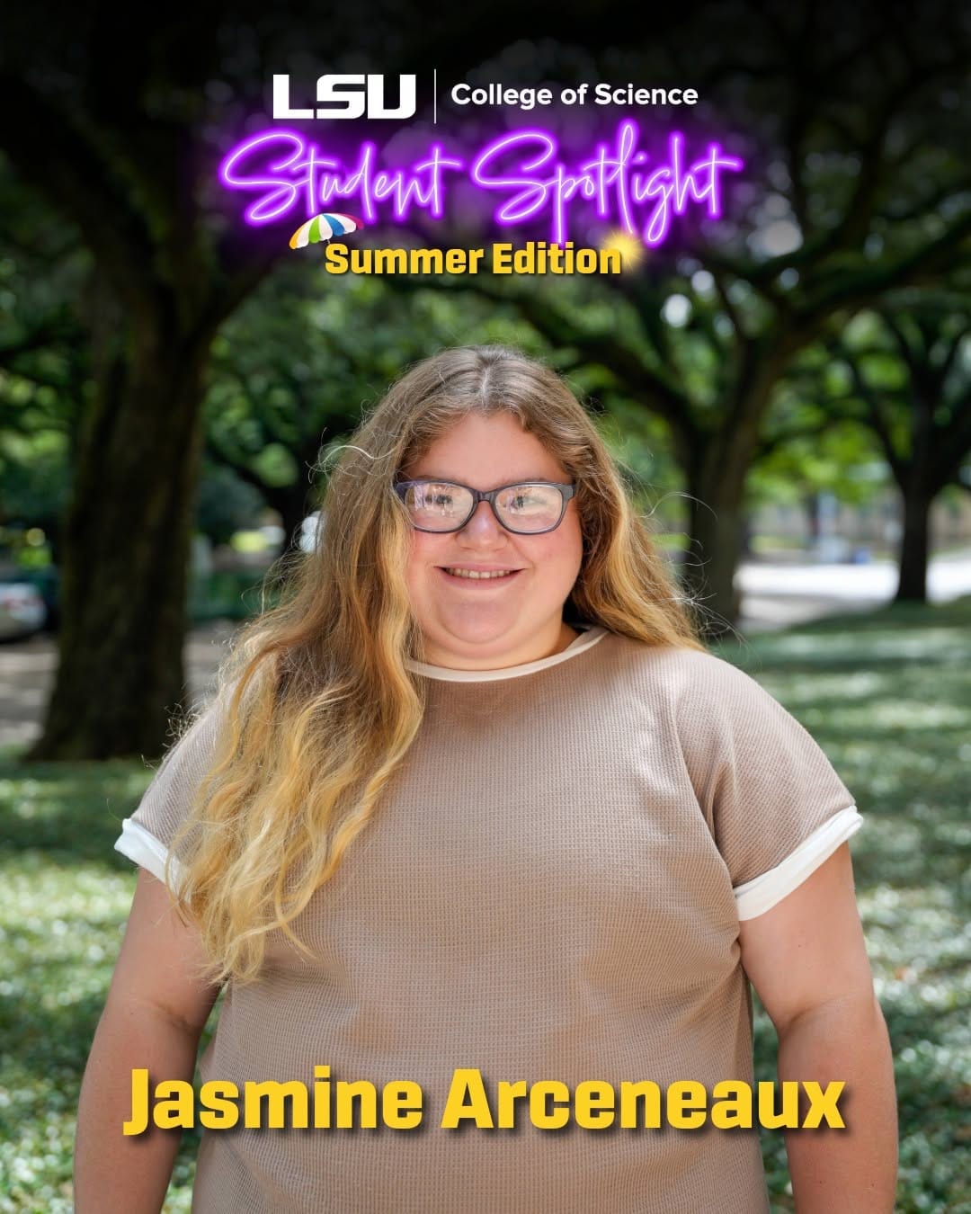 Post 10 by LSU College of Science on Instagram (carousel)