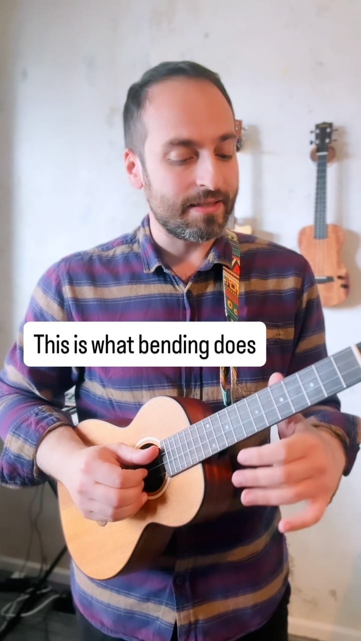 Post 5 by Vincenzo Gioia | Rock Ukulele Teacher on Instagram (video)