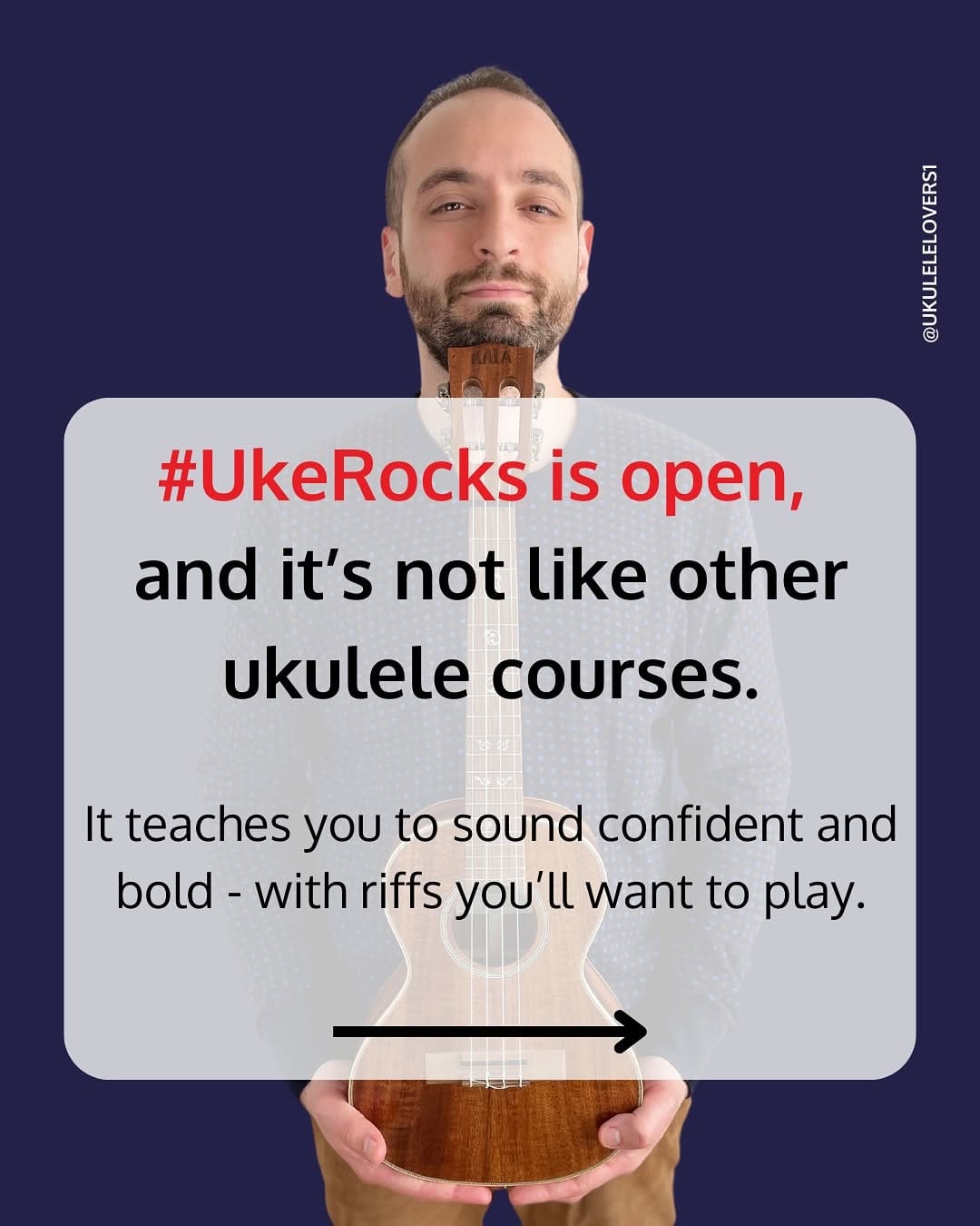 Post 9 by Vincenzo Gioia | Rock Ukulele Teacher on Instagram (carousel)