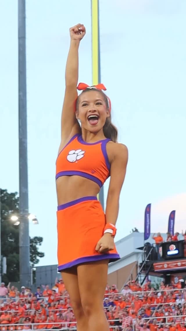 Post 5 by Clemson Cheerleading on Instagram (video)